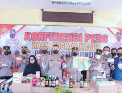 AKBP ANDI SINJAYA : Gelar Operasi Pekat Semeru, Polres Situbondo Ungkap 6 Kasus Narkoba, Sita 1,9 Ons Sabu Dan Ratusan Butir Okerbaya