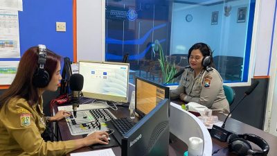 Lewat Siaran Radio Satlantas Polres Malang Sosialisasikan Operasi Patuh Semeru 2022