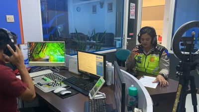 Melalui Radio, Satlantas Polres Malang Perkenalkan Fungsi Mobil INCAR