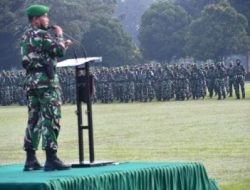 Upacara Bendera 17, Danrem 083/Bdj Bacakan Amanat Kasad