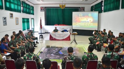 Danrem 083/Bdj Pimpin TFG Pengamanan Jelang Liga Santri Piala Kasad 2022