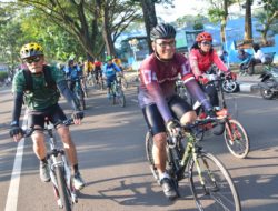 Danrem 083/Bdj Fun Bike Bareng TNI – Polri, Jelang Hari Bhayangkara ke-76 Tahun 2022