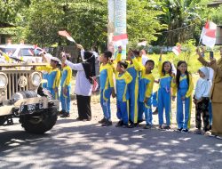 Kedatangan Api Porprov Jatim di Situbondo Disambut Antusiasme Warga