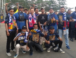 Korwil Aremania Bantur Ramaikan Lomba Yel-yel dan Koreo Aremania Piala Kapolres Malang