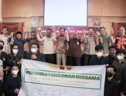 Rektor UB Apresiasi FISIP UB Atas Digelarnya Deklarasi Anti Radikalisme dengan Densus 88