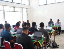 Aparat Intelijen Korem 083/Bdj Dibekali Teknis Pusat Informasi (PII) dari Pusintelad
