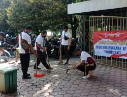 Gereja Gembala Baik, Jadi Sasaran Giat Baksos Religi Polres Batu