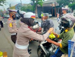Satlantas Polres Batu Gelar Ops Patuh Semeru 2022 Bareng Taruna Akpol