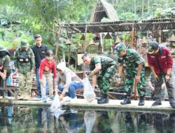 Tingkatkan Semangat Kebersamaan, Korem 083/Bdj Gelar Family Gathering