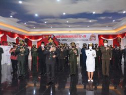 Forkopimda Malang Kota Ikuti Upacara Hari Bhayangkara ke-76 Bersama Presiden RI Secara Virtual