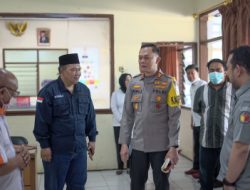 Kapolres Malang Kunjungi Kantor Bawaslu Jelang Pemilu 2024