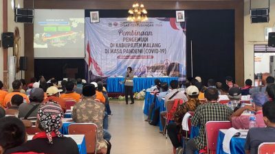 Ratusan Sopir Angkutan Umum Dapat Sosialisasi Keselamatan Berlalu Lintas