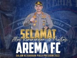 Kombes Pol Buher Beri Ucapan Selamat, Arema FC Juara Piala Presiden 2022