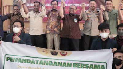 Gandeng Kapolresta Malang Kota dan Densus 88, FISIP UB Gelar Deklarasi Anti Radikalisme