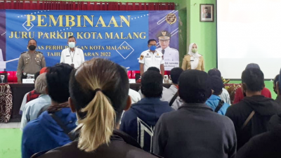 Satlantas Polresta Malang Kota Ajak Jukir Ikut Menjaga Kelancaran dan Keamanan Lalu lintas