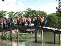 Jembatan Penghubung Klurak – Balongdowo Candi Dibangun Permanen