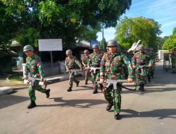 Prajurit Puslatpurmar-5 Baluran Latihan Speed Mars