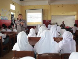 Sat Binmas Polres Malang Beri Binluh Pelajar SMK Budi Mulia Pembangunan Budaya dan Karakter