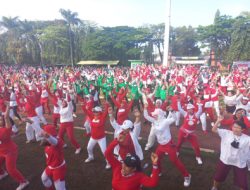 Senam Zumba dan Colour Fun Run Warnai Festival Salam Satu Jiwa Indonesia