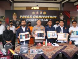Satreskrim Polres Malang Ringkus Komplotan Copet Spesialis Supporter