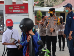 Tindak Lanjuti Arahan Wakapolri, Kapolres Batu Cek Stok BBM di SPBU