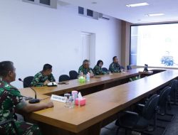 Danrem 083/Bdj Pimpin Rapat Evaluasi Kegiatan Secara Virtual ke Satuan Jajaran