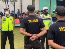 Satpam PR Gajah Baru Dibekali UU Lalu lintas dan Tilang Elektronik