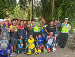Satlantas Polres Malang Bekali Peserta Supermoto Budaya Tertib Berlalu Lintas