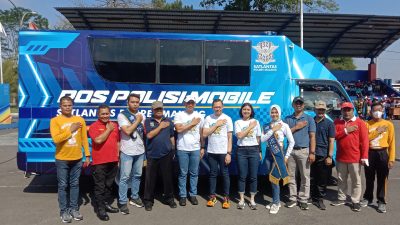 Satlantas Polres Malang Luncurkan Mobil Edukasi Pos Polisi Mobile dan Gemar