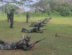 Korem 083/Bdj Bekali Prajurit Latihan Jatri Guna Meningkatkan Kemampuan Menembak