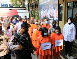 Polresta Malang Kota Amankan 19 Tersangka Narkoba Hasil Ops Tumpas Semeru 2022