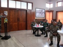 Danrem 083/Bdj Kenalkan Sejarah Korem ke Rombongan Delegasi Falintil FDTL