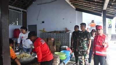 Pastikan Kondisi Korban Banjir Aman, Danrem 083/Bdj Kunjungi Desa Sitiarjo