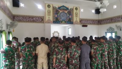 Duka Arema Duka Kita Semua, Korem 083/Bdj Gelar Sholat Gaib dan Doa Bersama