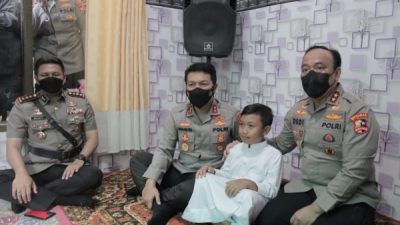 Polri Siap Biayai Pendidikan Alfiansyah Putra Pasutri Korban Tragedi Kanjuruhan