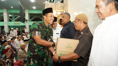 Danrem 083/Bdj Sholat Subuh Keliling Berjamaah Bersama Forkopimda Kabupaten Malang