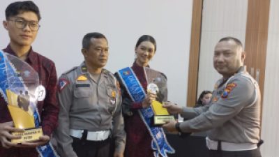Duta Lalu Lintas Polres Batu Raih Juara Harapan 3 Tingkat Polda Jatim