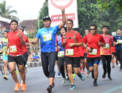 Danrem 083/Bdj Lari 10K, Bersama Ribuan Peserta Lomba Ngalam Heritage Run 10K
