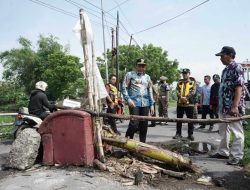 Wabup Sidoarjo Minta Dinas PU Segera Perbaiki Jembatan Prasung