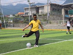 Pererat Sinergitas, Polres Batu Gelar Pertandingan Mini Soccer Bersama Rekan Media