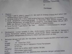 Pelapor Dugaan Penggelapan Bantuan Penuhi Panggilan Polres Pamekasan