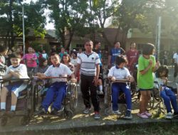 Berbagi Kebahagiaan di HDI Bersama Disabilitas di Panti Asuhan Bhakti Luhur Malang