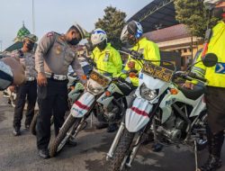 Kasat Lantas Polres Kediri Cek Randis Jelang Nataru 2023