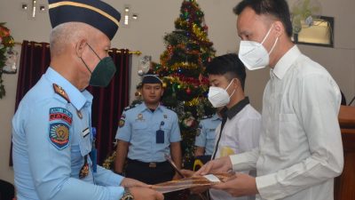 35 WBP Lapas Kelas 1 Malang Dapat Kado Remisi Khusus Natal