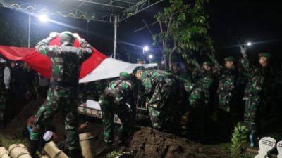 Kodim 0820/Probolinggo Berduka, Prajurit Terbaik Jadi Korban Laka KA Bersama Kedua Putranya