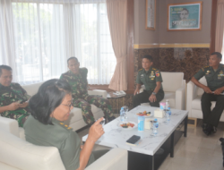 Korem 083/Bdj Dapat Kunjungan Tim Dalprog dari Srenad TA. 2022