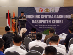 Sentra Gakkumdu Kabupaten Kediri Resmi Dilaunching Jelang Pemilu Serentak 2024