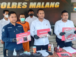 Motif Balas Dendam, Satu Pelaku Pelemparan Bom Ikan Ditangkap Satreskrim Polres Malang