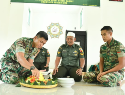 Di Hari Juang TNI AD ke-77 Korem 083/Bdj Gelar Doa Bersama dan Tumpengan