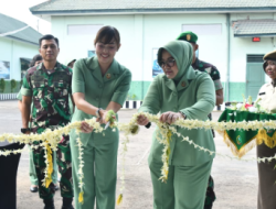 Peresmian Kantor Persit KCK Cabang XXXIII Kodim 0819/Pasuruan oleh Ketua Persit KCK Koorcabrem 083